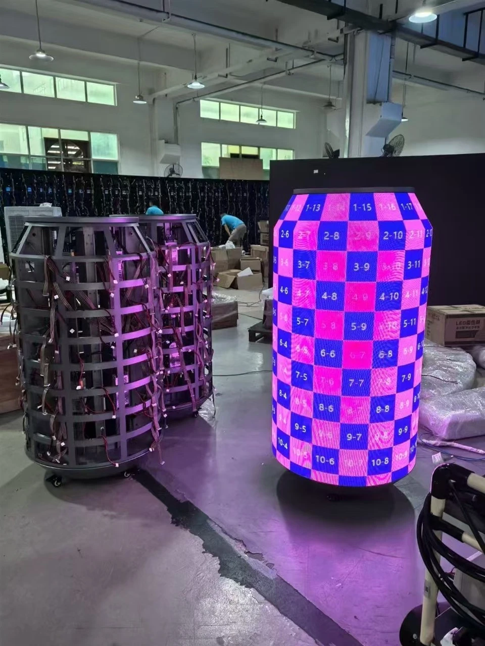 Can Red Bull Coca-Cola Shaped LED Screen